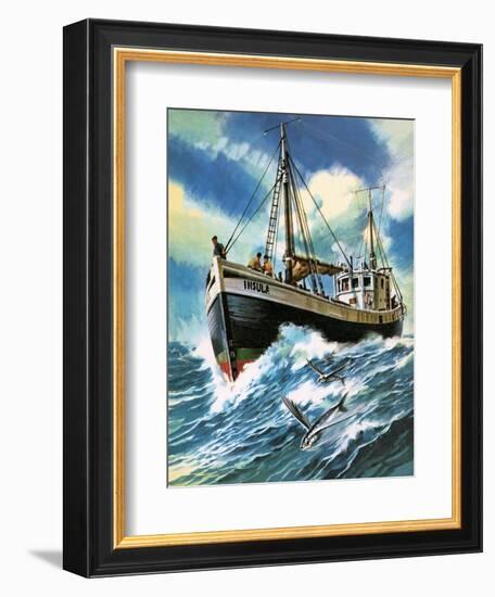 Voyage to the Spanish Main-Wilf Hardy-Framed Giclee Print