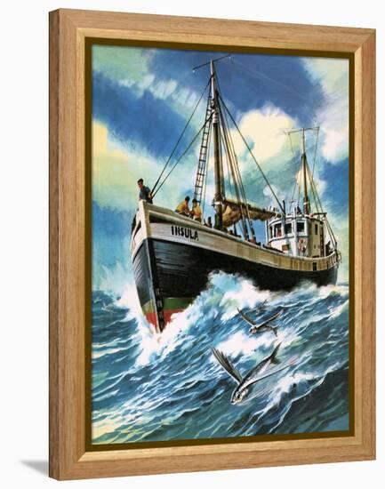 Voyage to the Spanish Main-Wilf Hardy-Framed Premier Image Canvas