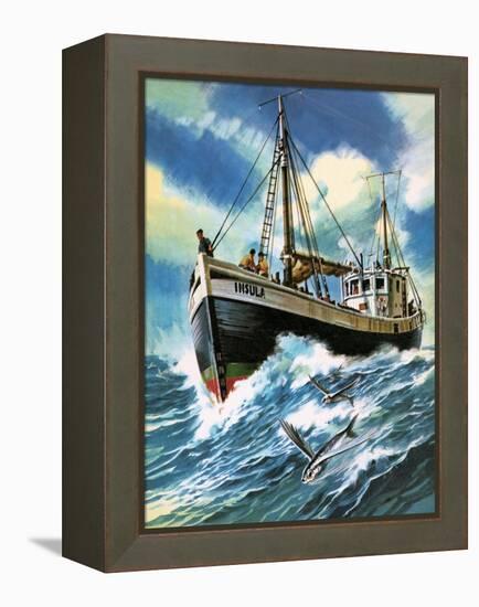 Voyage to the Spanish Main-Wilf Hardy-Framed Premier Image Canvas