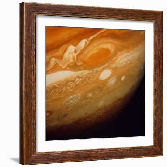 Voyager 1 Image of the Planet Jupiter-null-Framed Premium Photographic Print