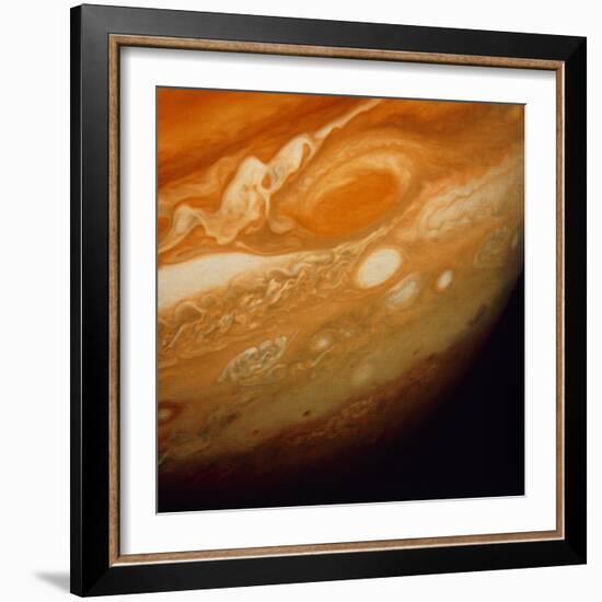 Voyager 1 Image of the Planet Jupiter-null-Framed Premium Photographic Print