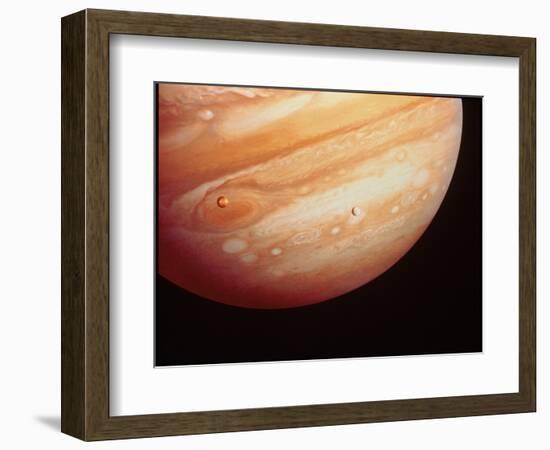 Voyager 1 Photo of Jupiter-null-Framed Premium Photographic Print