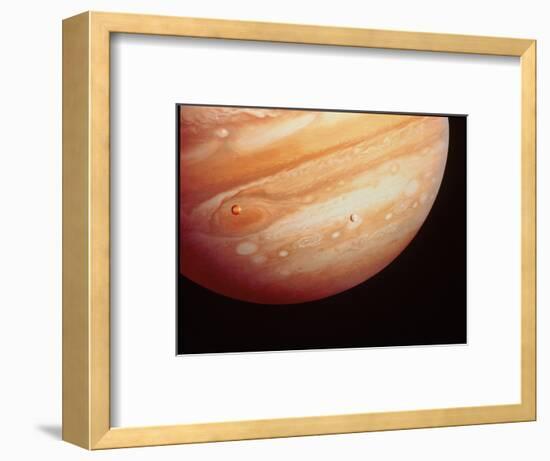 Voyager 1 Photo of Jupiter-null-Framed Premium Photographic Print