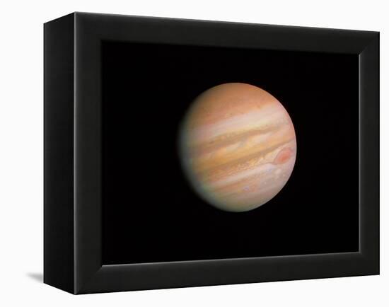 Voyager 1 Photo of Jupiter-null-Framed Premier Image Canvas