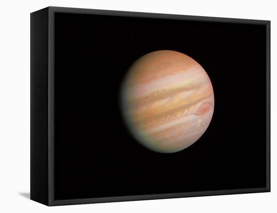 Voyager 1 Photo of Jupiter-null-Framed Premier Image Canvas
