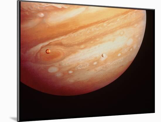 Voyager 1 Photo of Jupiter-null-Mounted Photographic Print