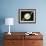 Voyager 1 Photo of Saturn & Its Rings-null-Framed Photographic Print displayed on a wall