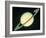 Voyager 1 Photo of Saturn & Its Rings-null-Framed Photographic Print