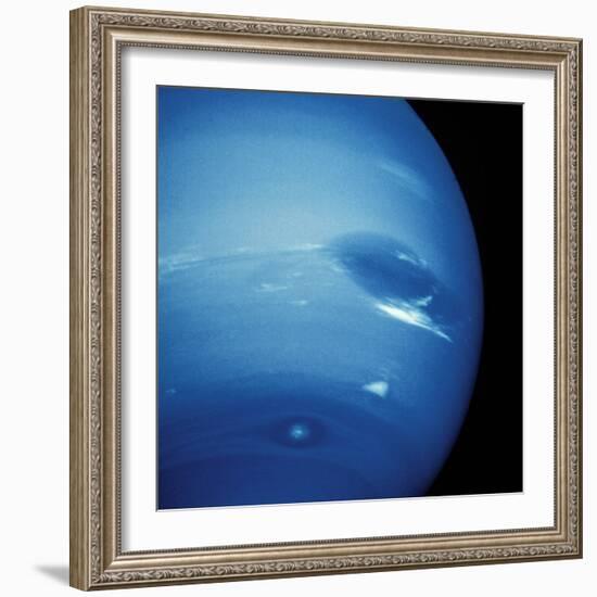 Voyager 2 Image of Neptune-null-Framed Premium Photographic Print