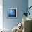 Voyager 2 Image of Neptune-null-Framed Premium Photographic Print displayed on a wall