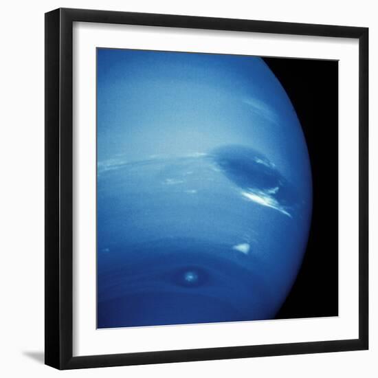 Voyager 2 Image of Neptune-null-Framed Premium Photographic Print