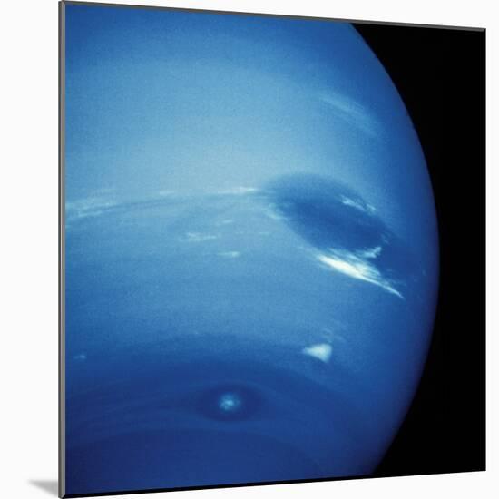 Voyager 2 Image of Neptune-null-Mounted Premium Photographic Print