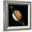 Voyager 2 Image of Saturn & Its Rings-null-Framed Premium Photographic Print