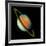 Voyager 2 Image of Saturn & Its Rings-null-Framed Photographic Print