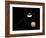 Voyager Spacecraft Near Jupiter and its Unrecognized Ring-null-Framed Art Print