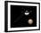 Voyager Spacecraft Near Jupiter and its Unrecognized Ring-null-Framed Art Print