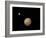 Voyager Spacecraft Near Jupiter and its Unrecognized Ring-null-Framed Art Print