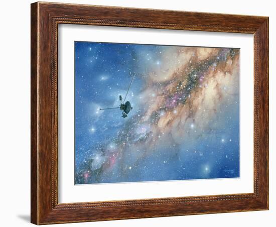 Voyager Spacecraft-Chris Butler-Framed Photographic Print