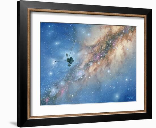 Voyager Spacecraft-Chris Butler-Framed Photographic Print