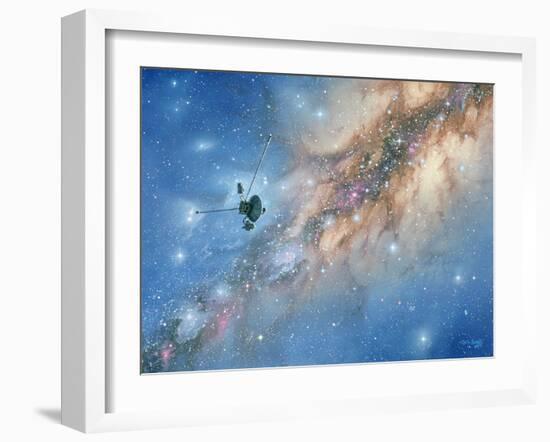 Voyager Spacecraft-Chris Butler-Framed Photographic Print