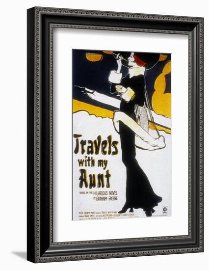 Voyages Avec Ma Tante Travels with My Aunt De George Cukor Avec Maggie Smith, 1972-null-Framed Photo