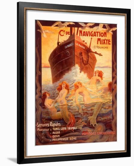 Voyages Circulaires-null-Framed Art Print