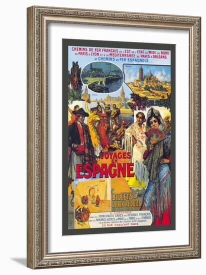 Voyages En Espagne-Milo Winter-Framed Art Print