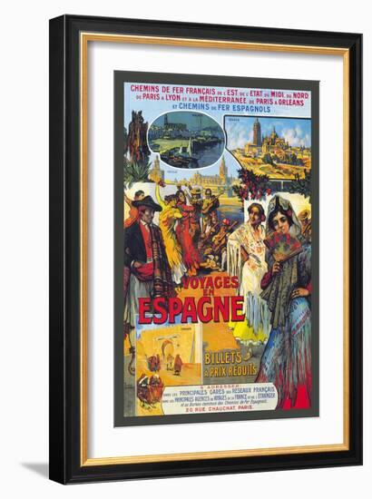 Voyages En Espagne-Milo Winter-Framed Art Print