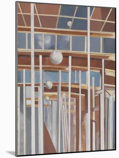 Voyages of the Moon-Paul Nash-Mounted Giclee Print
