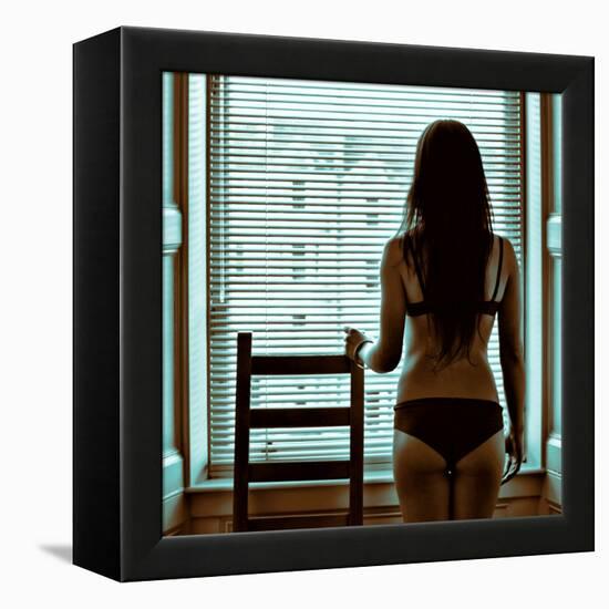 Voyeur 10-Craig J^ Brown-Framed Premier Image Canvas