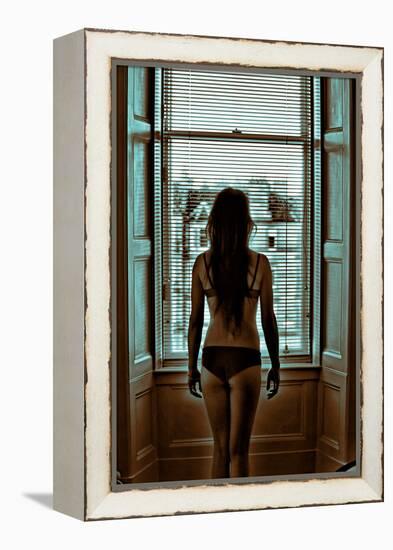 Voyeur 1-Craig J^ Brown-Framed Premier Image Canvas