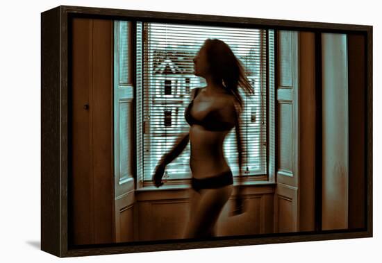 Voyeur 2-Craig J^ Brown-Framed Premier Image Canvas