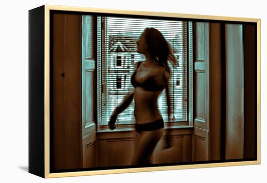 Voyeur 2-Craig J^ Brown-Framed Premier Image Canvas