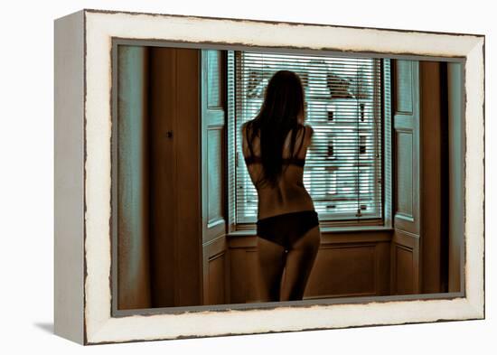 Voyeur 5-Craig J^ Brown-Framed Premier Image Canvas