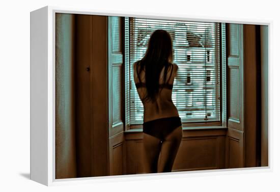 Voyeur 5-Craig J^ Brown-Framed Premier Image Canvas