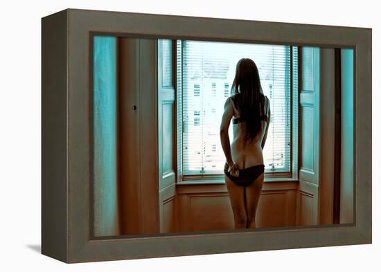 Voyeur 7-Craig J^ Brown-Framed Premier Image Canvas