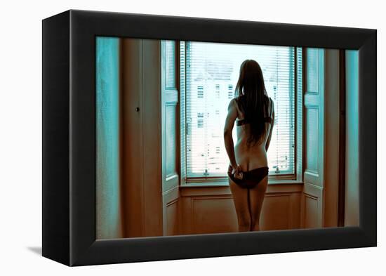 Voyeur 7-Craig J^ Brown-Framed Premier Image Canvas