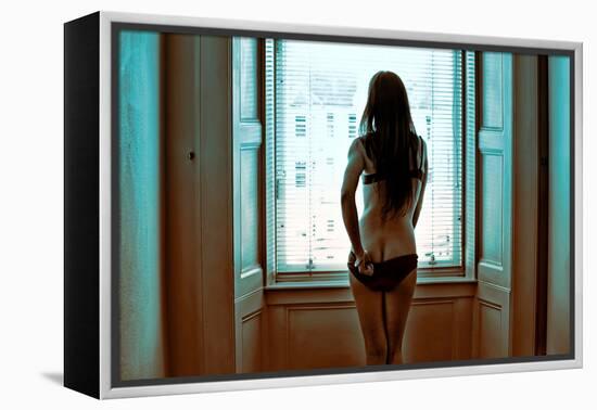 Voyeur 7-Craig J^ Brown-Framed Premier Image Canvas