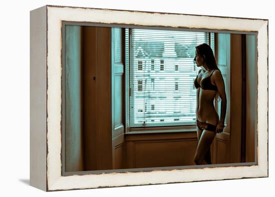 Voyeur 8-Craig J^ Brown-Framed Premier Image Canvas