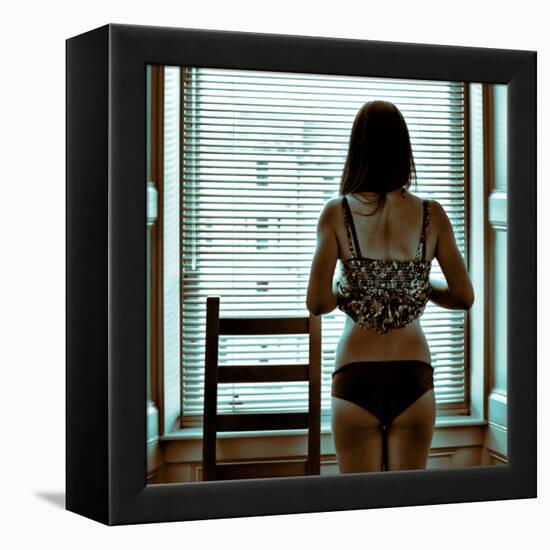 Voyeur 9-Craig J^ Brown-Framed Premier Image Canvas