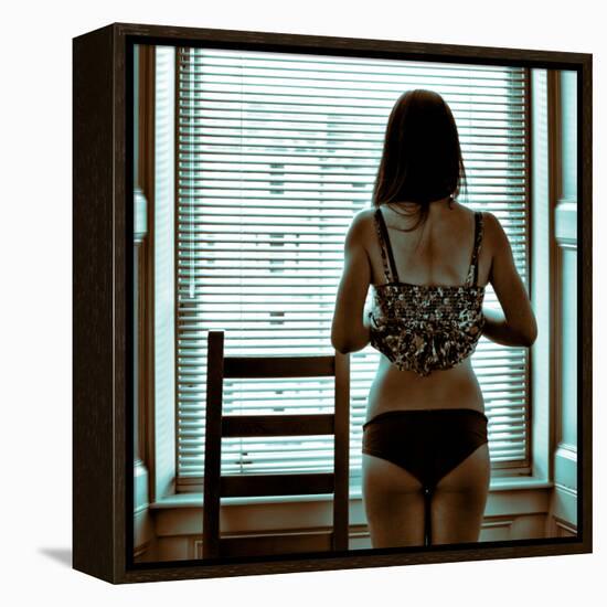 Voyeur 9-Craig J^ Brown-Framed Premier Image Canvas