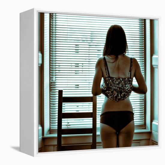 Voyeur 9-Craig J^ Brown-Framed Premier Image Canvas