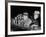 Vp Harry S. Truman Listening to FDR Radio Address-null-Framed Photographic Print