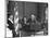 VP Harry S. Truman Sitting in Background as President Franklin D. Roosevelt Makes Inaugural Address-George Skadding-Mounted Photographic Print