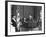 VP Harry S. Truman Sitting in Background as President Franklin D. Roosevelt Makes Inaugural Address-George Skadding-Framed Photographic Print