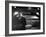 VP Richard Nixon Sitting Solemnly in Back Seat of Dimly Lit Limousine-Hank Walker-Framed Photographic Print