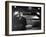 VP Richard Nixon Sitting Solemnly in Back Seat of Dimly Lit Limousine-Hank Walker-Framed Photographic Print