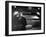 VP Richard Nixon Sitting Solemnly in Back Seat of Dimly Lit Limousine-Hank Walker-Framed Photographic Print