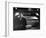 VP Richard Nixon Sitting Solemnly in Back Seat of Dimly Lit Limousine-Hank Walker-Framed Photographic Print