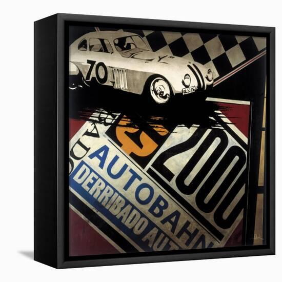 Vroom-Kc Haxton-Framed Stretched Canvas